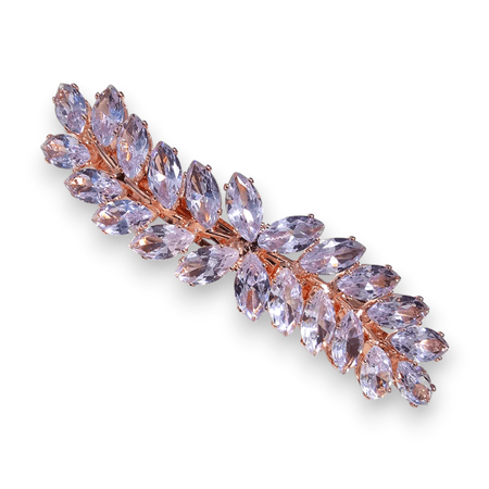 Spinka rose gold, różowe złoto, fale hollywood, ślub, sylwester, studniówka